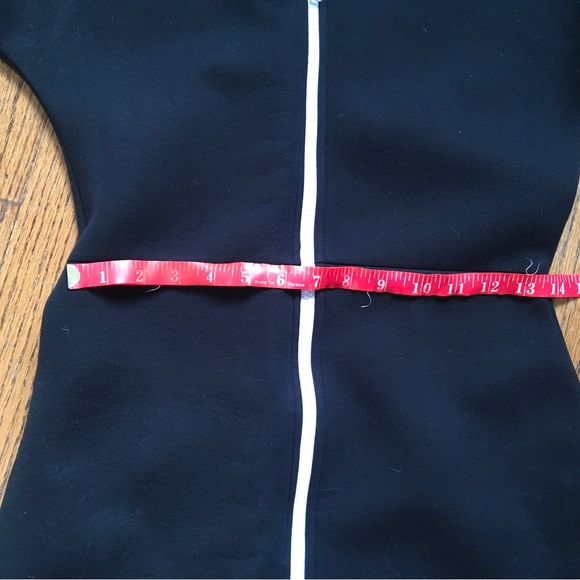 Kate spade Saturday dress. Black neoprene with white double zipper. Sz XS. NWOT - Picture 4 of 4
